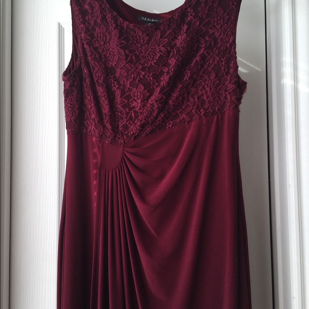 S.L. Fashions Evening Gown Sz 12